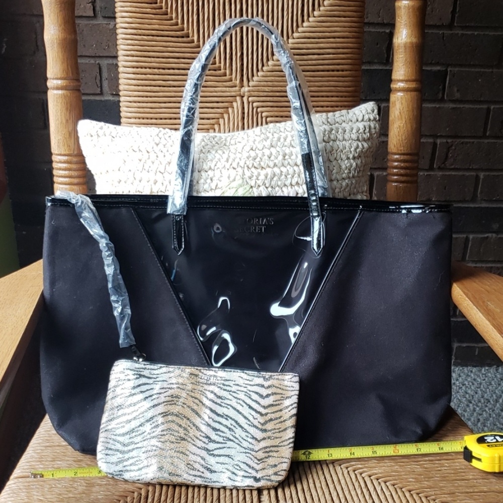 Victoria's Secret tote with bonus bag
